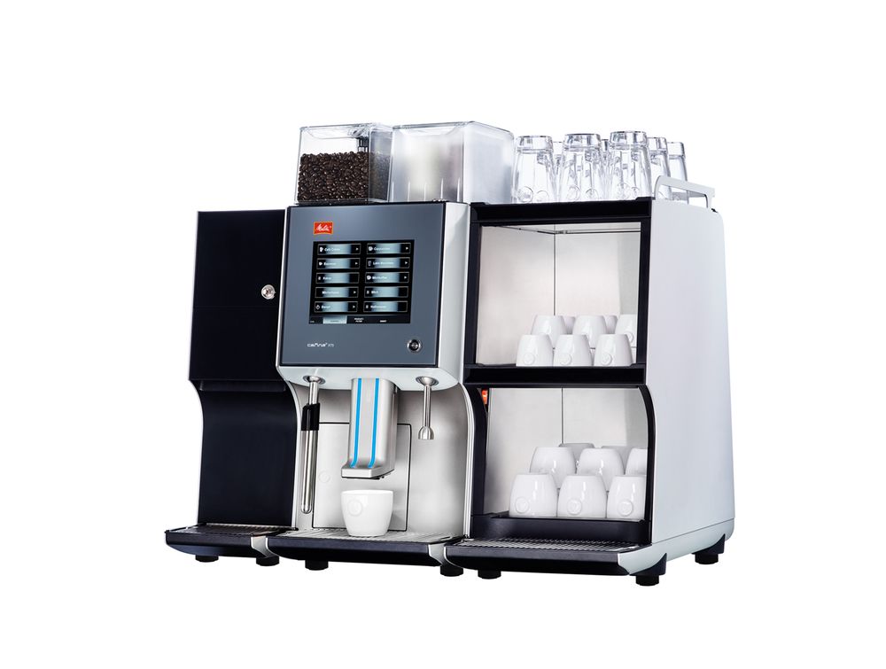 Hochwertiger gewerblicher Kaffeebereiter mit zwei Brühanlagen